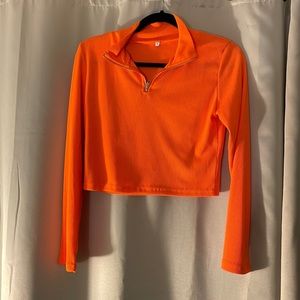 Orange Crop Top